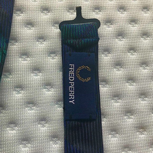 Vintage Fred Perry Bow Tie Tartan Corduroy - Picture 2 of 5